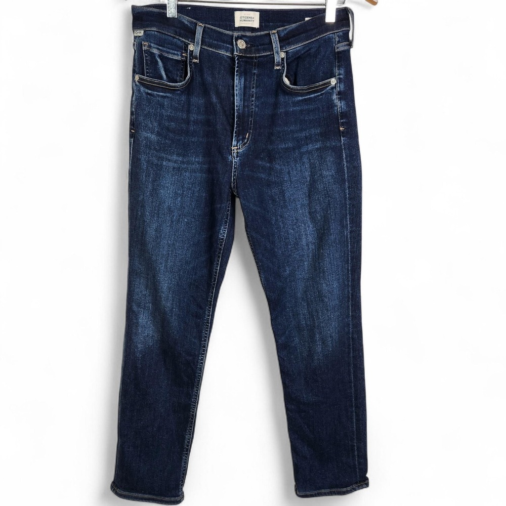 CITIZENS OF HUMANITY Jeans Womens 28 Dark Wash Isola Skinny Stretch Denim Blue